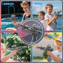 LED Lights Electric Water Guns Children Simulated Shooting Recoil Powerful Automatic Water Spray Gun Kids Summer Outdoor Toys