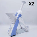 Multifunctional Vegetable Cutter Paper Shredder Kitchen Tool Meat Cutter Pound Garlic Household Shredder Onion Ginger Artifact