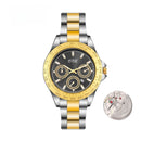 Fashion Gradually Gold Steel Watch